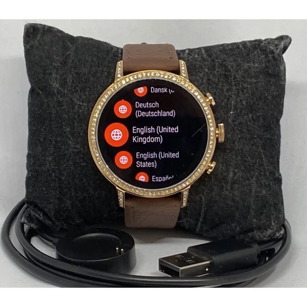 Fossil Gen 4 Authentic Digital Dial Smart Watch Custom Band FTW6015 LT306